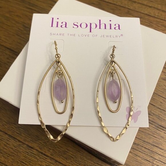 Lia Sophia "CONFETTI" Earrings - Picture 5 of 9